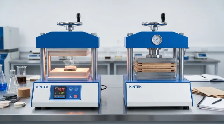 Prensa a quente vs. prensa a frio: qual a diferença? Escolha o método certo para os seus materiais
