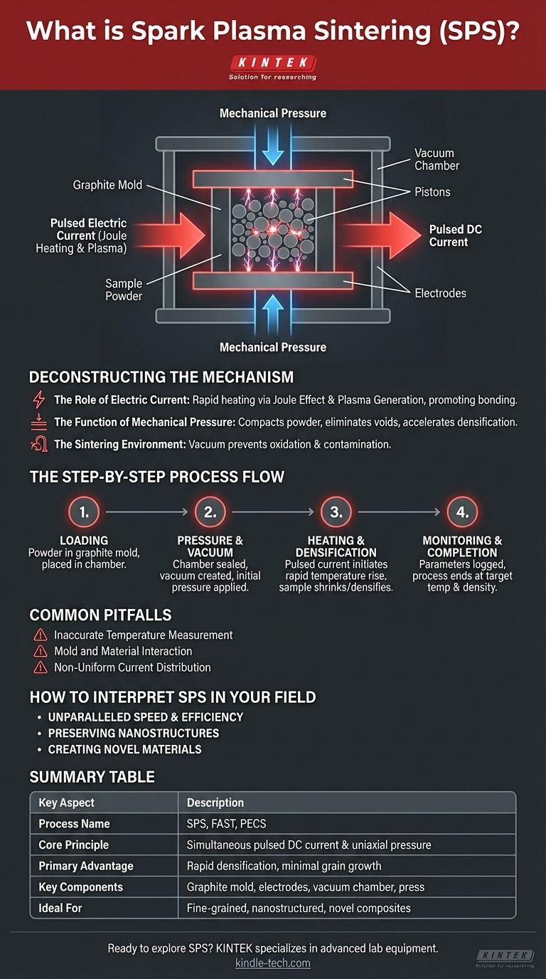 SPS 공정이란 무엇을 의미하나요? 고밀도 고성능 재료를 신속하게 만듭니다 시각적 가이드