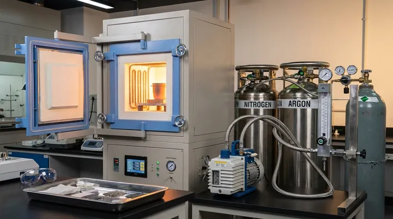 炉内に不活性雰囲気を作成するにはどうすればよいですか?酸化防止の結果を得るための真空パージ法を習得する