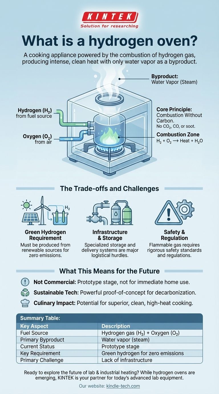O que é um forno a hidrogénio? O Futuro da Cozedura Limpa e de Alta Temperatura Guia Visual