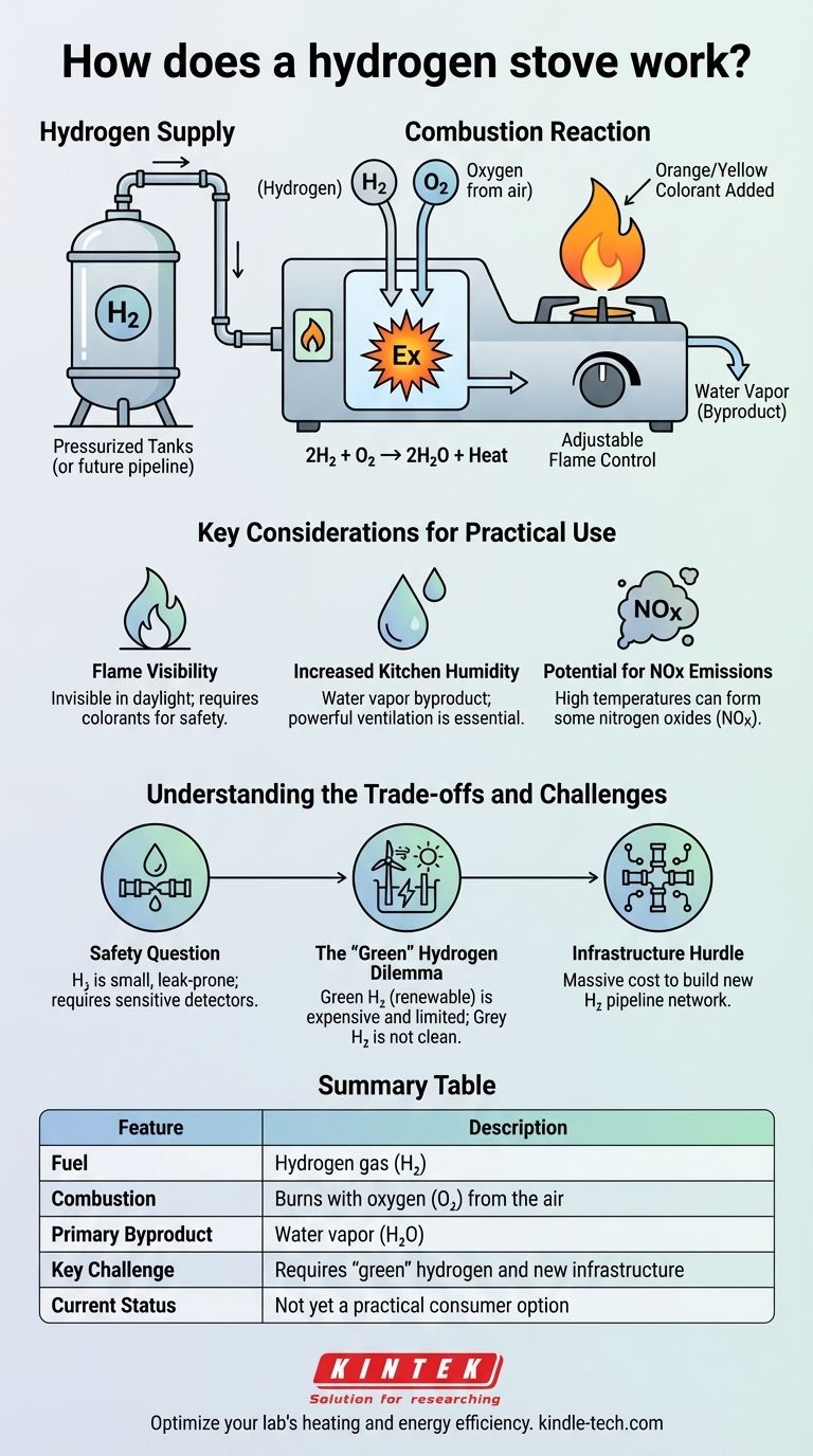 How does a hydrogen stove work? A Guide to Clean Cooking Technology Visual Guide