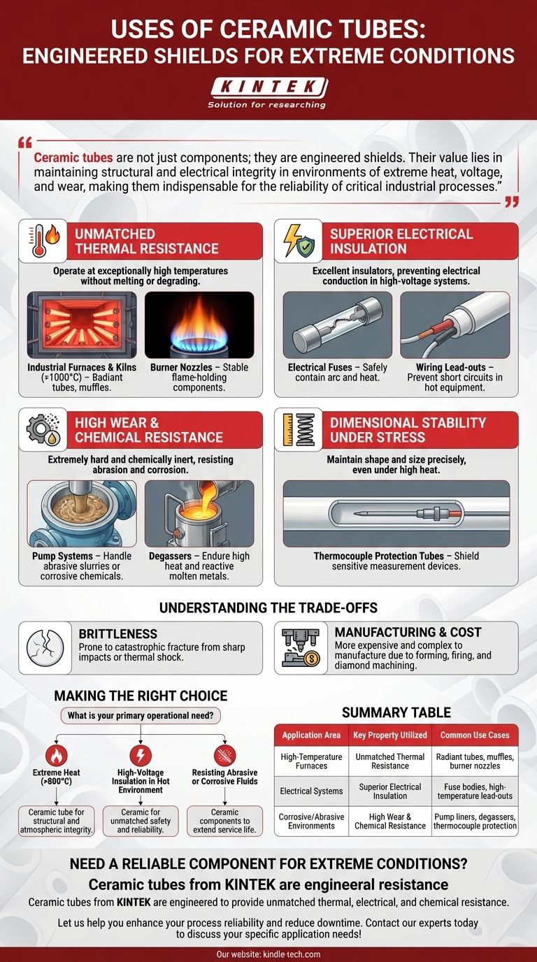 ¿Cuáles son los usos del tubo cerámico? La guía definitiva para entornos extremos Guía Visual