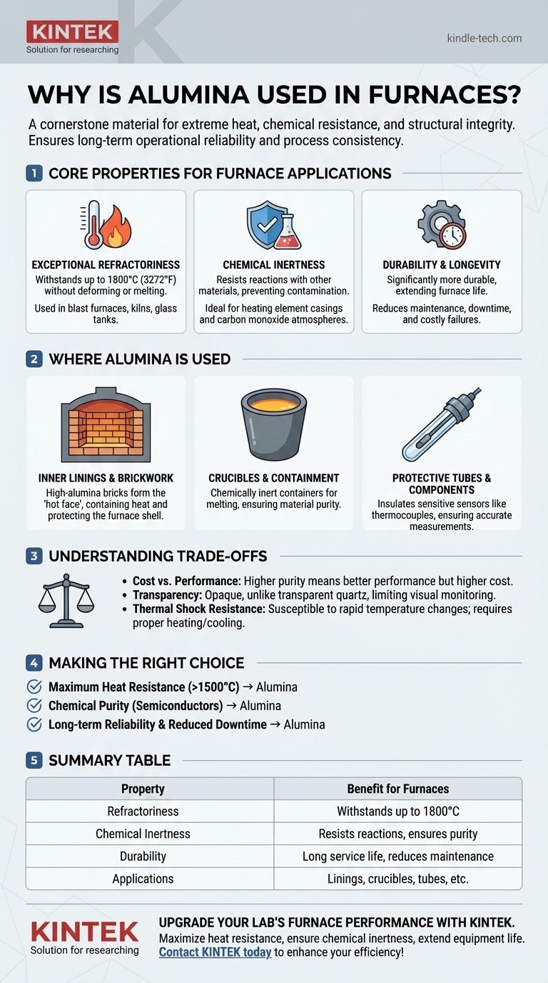 لماذا يستخدم الألومينا في الأفران؟ تحقيق مقاومة لا مثيل لها للحرارة والنقاء دليل مرئي