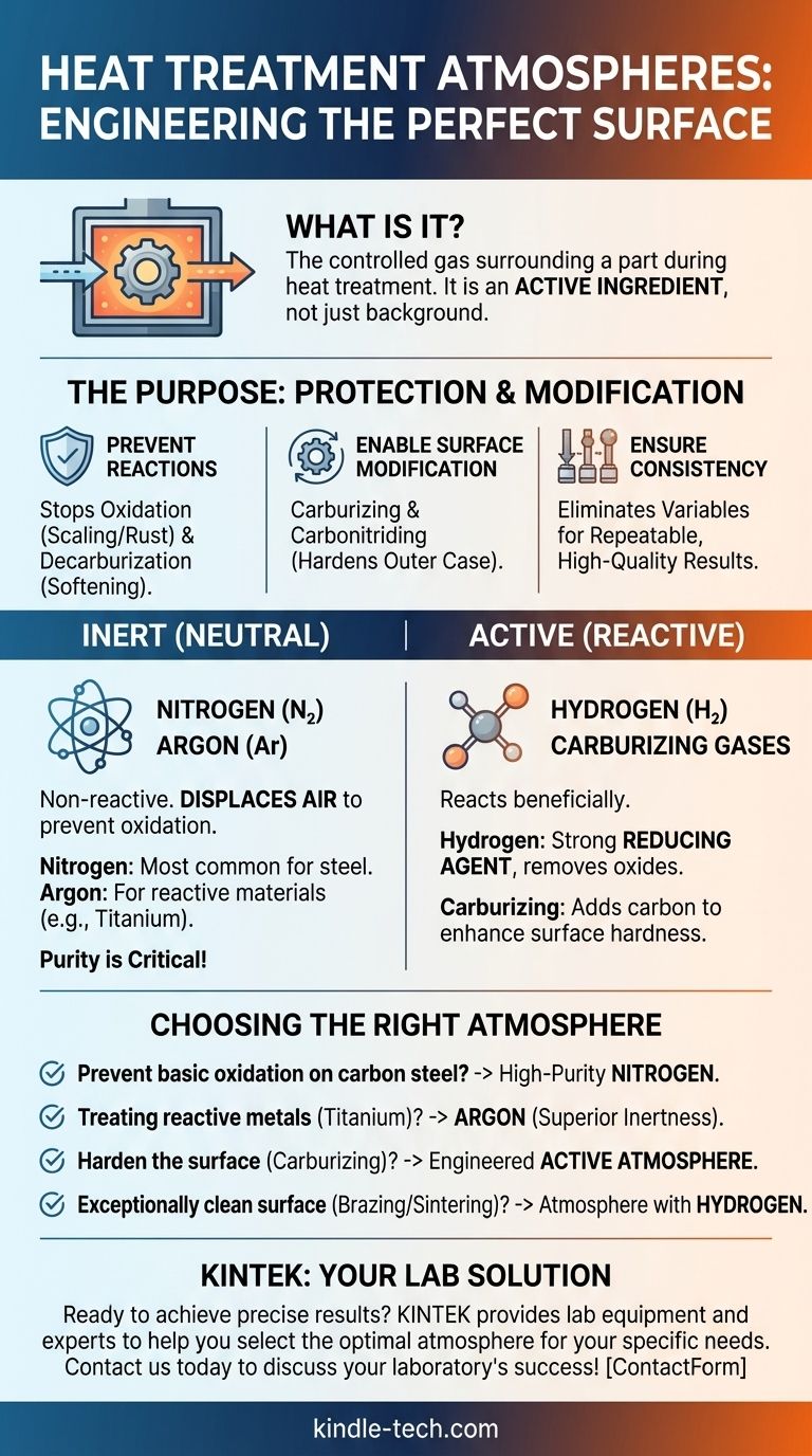 ¿Cuáles son las atmósferas para el tratamiento térmico? Dominar la protección y modificación de superficies Guía Visual