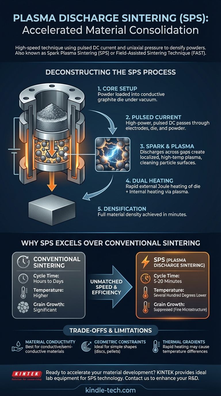 Qu'est-ce que le frittage par décharge plasma ? Une voie rapide vers des matériaux denses et avancés Guide Visuel