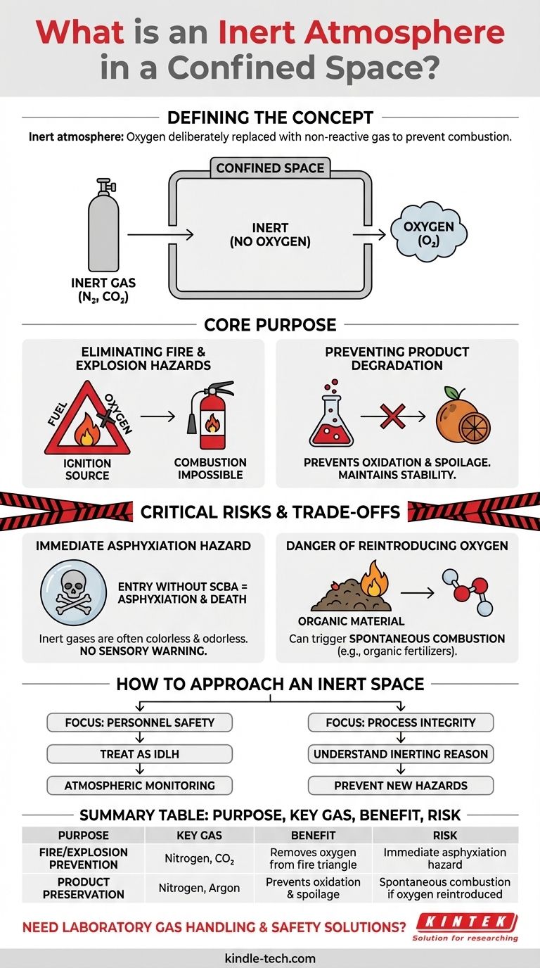 ما هي الأجواء الخاملة في الأماكن المغلقة؟ دليل لإدارة مخاطر الحرائق والسلامة الحرجة دليل مرئي