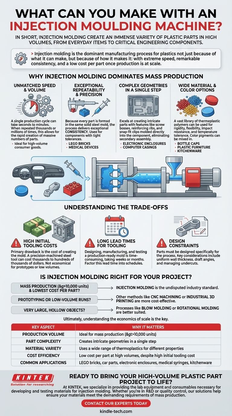 Что можно изготовить с помощью термопластавтомата? Эффективное массовое производство высококачественных пластиковых деталей Визуальное руководство