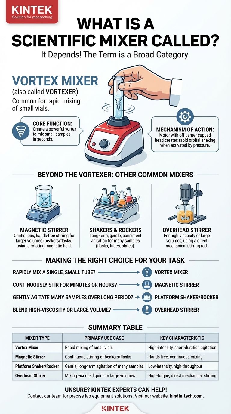 Como se chama um misturador científico? Escolhendo o Misturador Certo para o Seu Laboratório Guia Visual
