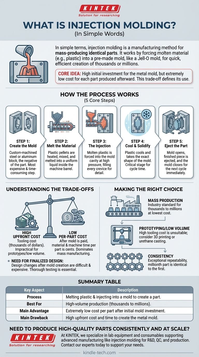 Что такое литье под давлением простыми словами? Простое руководство по массовому производству деталей Визуальное руководство