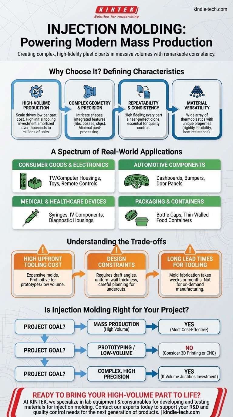 ¿Qué productos se pueden fabricar con el moldeo por inyección? El motor de la producción en masa Guía Visual