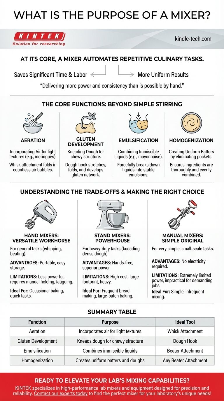 搅拌机的用途是什么？轻松实现完美的烘焙效果 图解指南