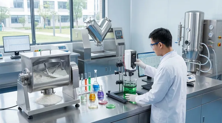 制药行业使用什么混合机?为您的工艺选择合适的设备