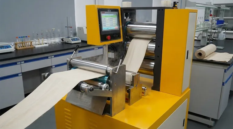 Was ist das Prinzip des Kalandrierens? Veredelung der Stoffoberfläche durch Hitze und Druck