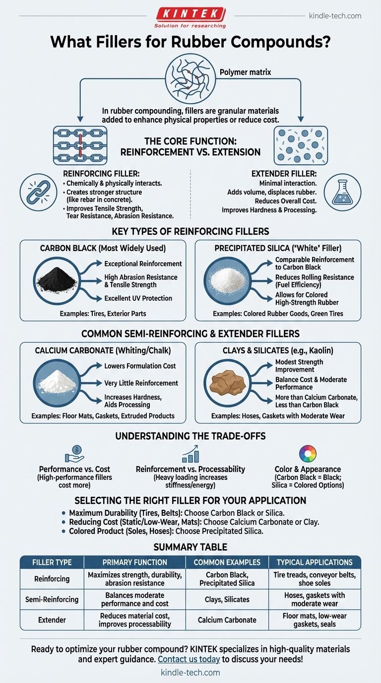 Quelles charges pour les composés de caoutchouc ? Choisissez la bonne charge pour un équilibre performance/coût Guide Visuel