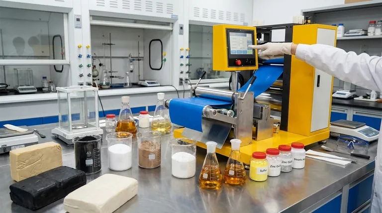 橡胶混炼中使用的成分有哪些？一份基本配方指南