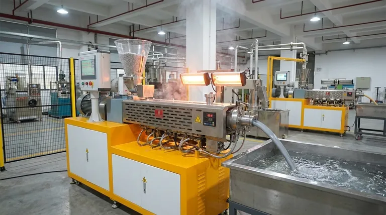 What is the screw extrusion process? A Guide to Continuous Plastic Profiling