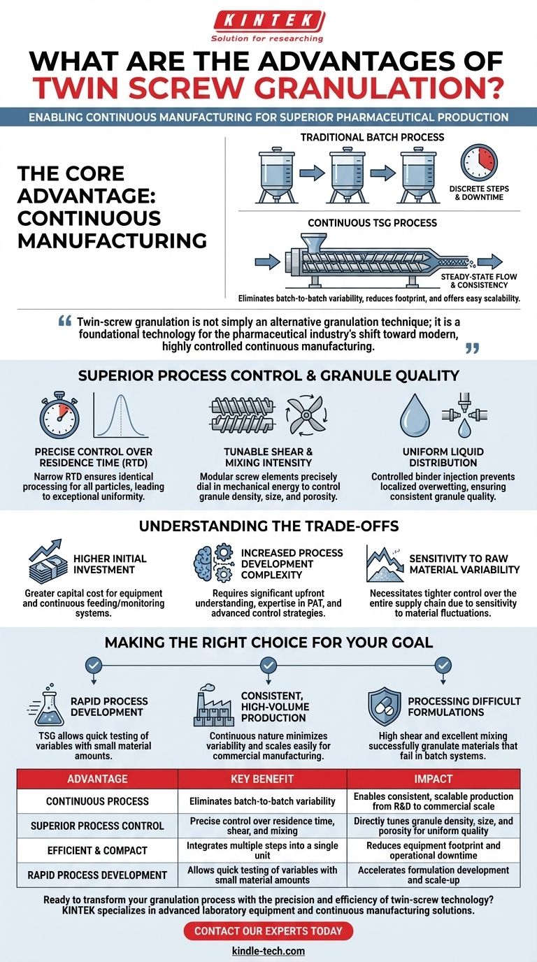 ما هي مزايا التحبيب بالبرغي المزدوج؟ تحقيق تحكم واتساق فائقين في التصنيع دليل مرئي