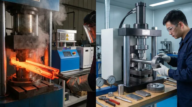 Was sind die zwei grundlegenden Arten der Extrusion? Heiß- vs. Kaltstrangpressen erklärt