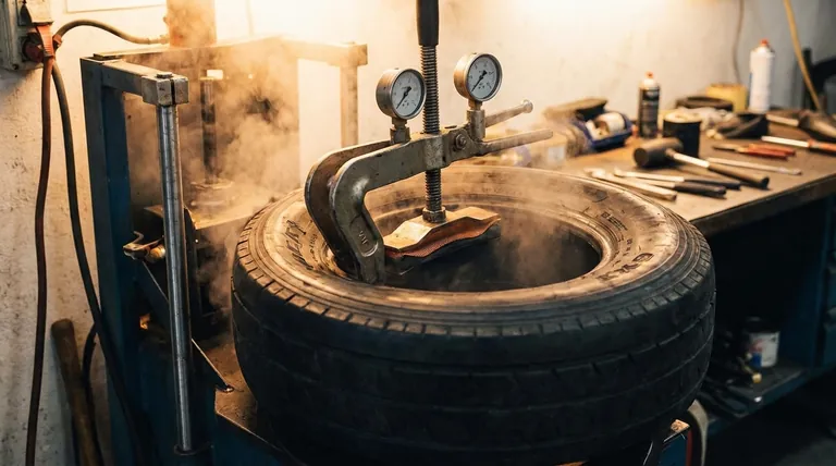 轮胎硫化有什么作用？实现永久性、结构性的轮胎修复