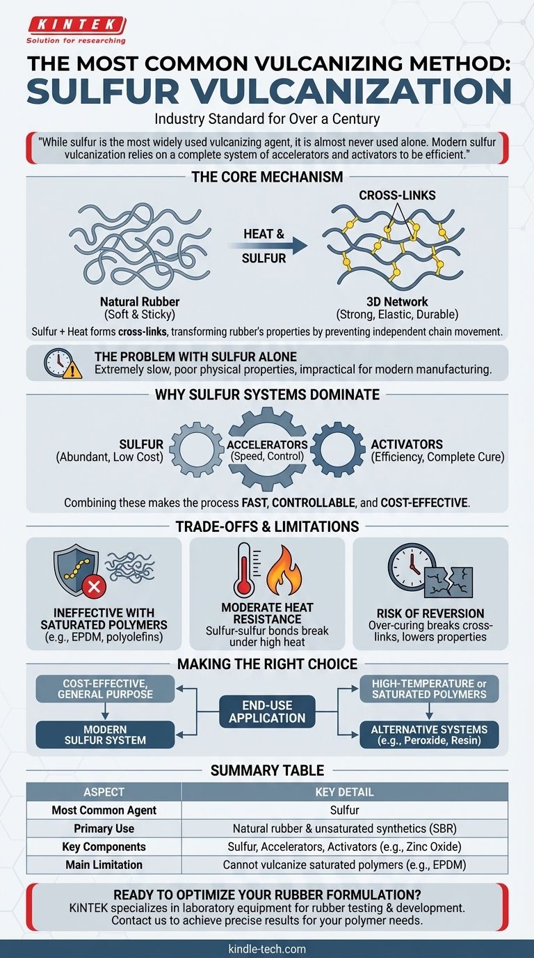 Quelle est la méthode de vulcanisation la plus couramment utilisée ? Découvrez la puissance de la vulcanisation au soufre Guide Visuel