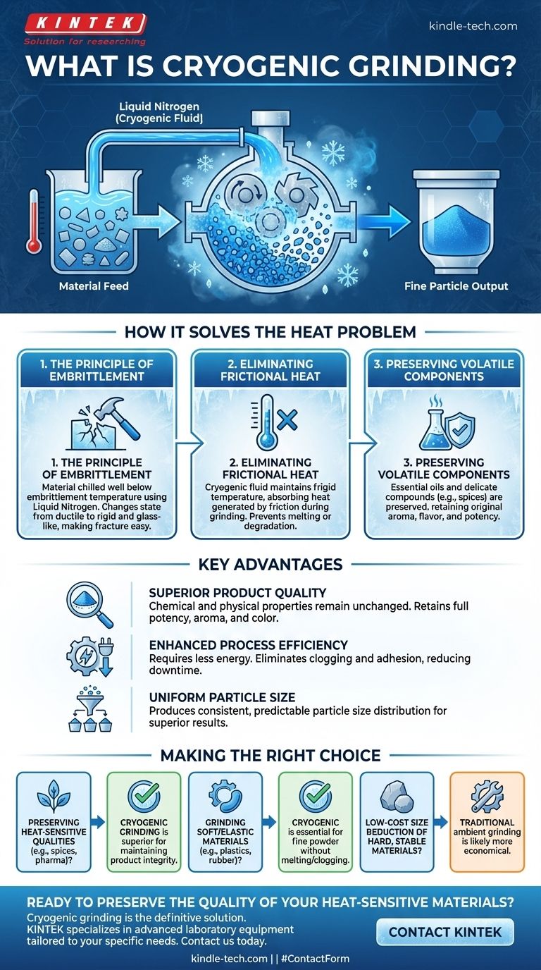 什么是低温研磨工艺？为敏感材料实现卓越的质量和效率 图解指南