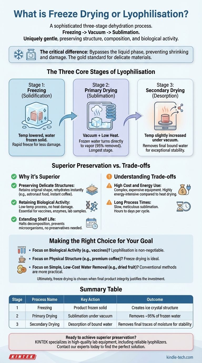 フリーズドライ（凍結乾燥）プロセスとは？穏やかで高品質な脱水方法のガイド ビジュアルガイド