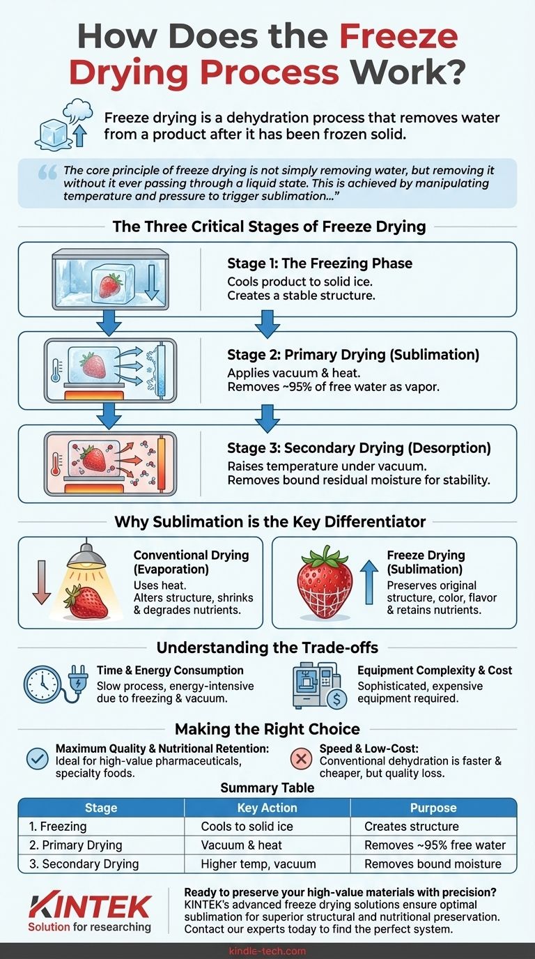 Как работает процесс сублимационной сушки? Сохранение качества с помощью сублимации Визуальное руководство