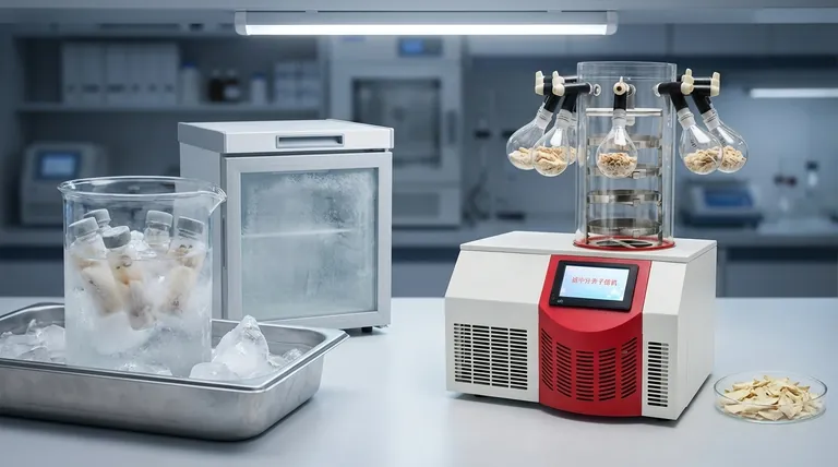 Как сублимационная сушка соотносится с обычным замораживанием для сохранения биологических материалов? Достижение долгосрочного, стабильного хранения