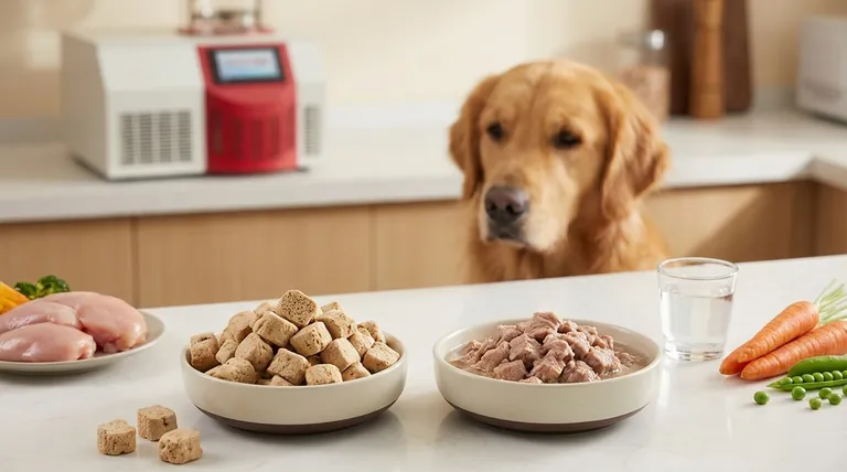 Quels sont les avantages des aliments lyophilisés pour animaux de compagnie ? Nutrition supérieure et commodité de longue conservation