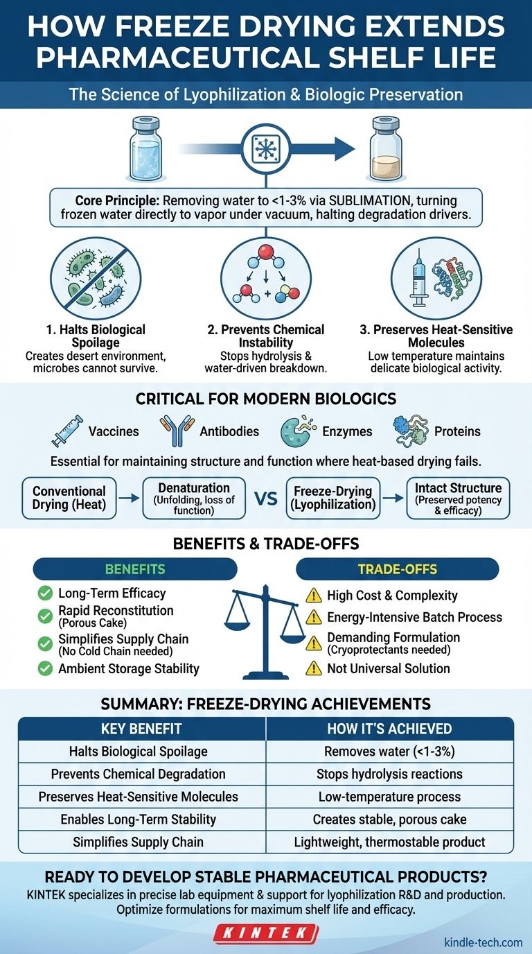 凍結乾燥は、医薬品の保存期間をどのように延長するのですか？何年にもわたって効能と安定性を維持する ビジュアルガイド