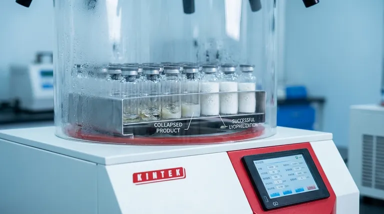 冻干过程中的塌陷是什么?关键性故障事件解析