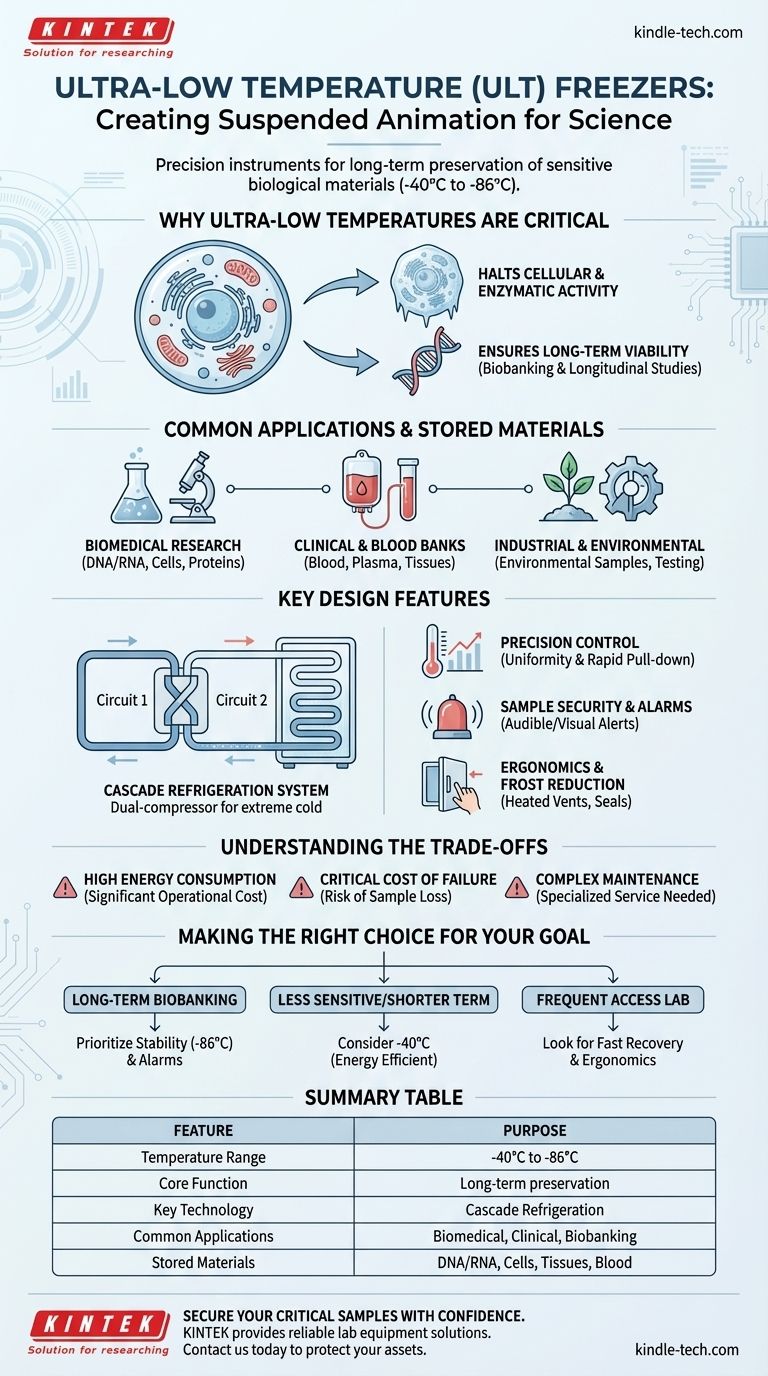 Для чего предназначены низкотемпературные морозильные камеры? Сохранение ваших самых ценных биологических образцов Визуальное руководство