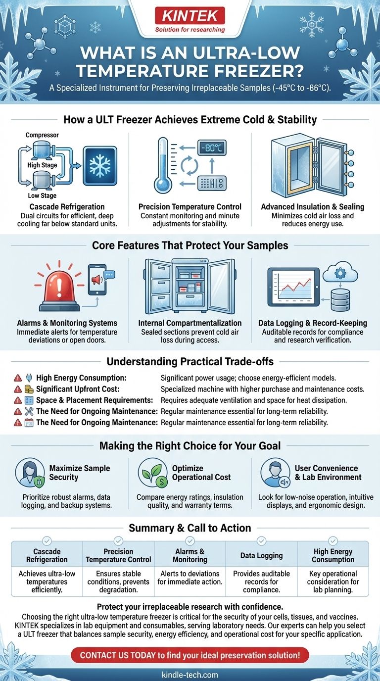 O que é um freezer de ultrabaixa temperatura? Proteja suas amostras biológicas mais valiosas Guia Visual
