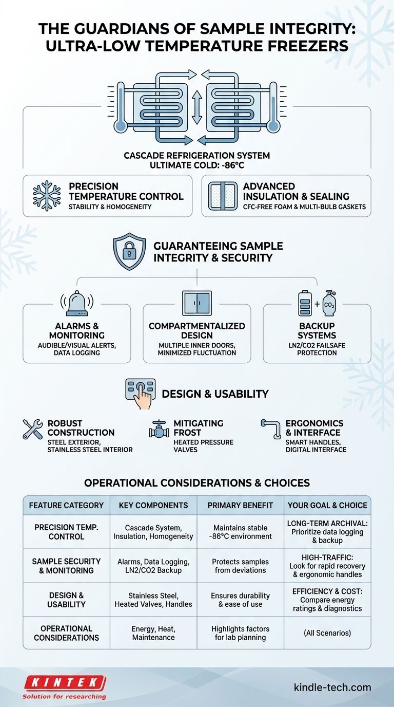 What are some key features of ultra-low temperature freezers? Essential Guide to Reliable Sample Storage Visual Guide