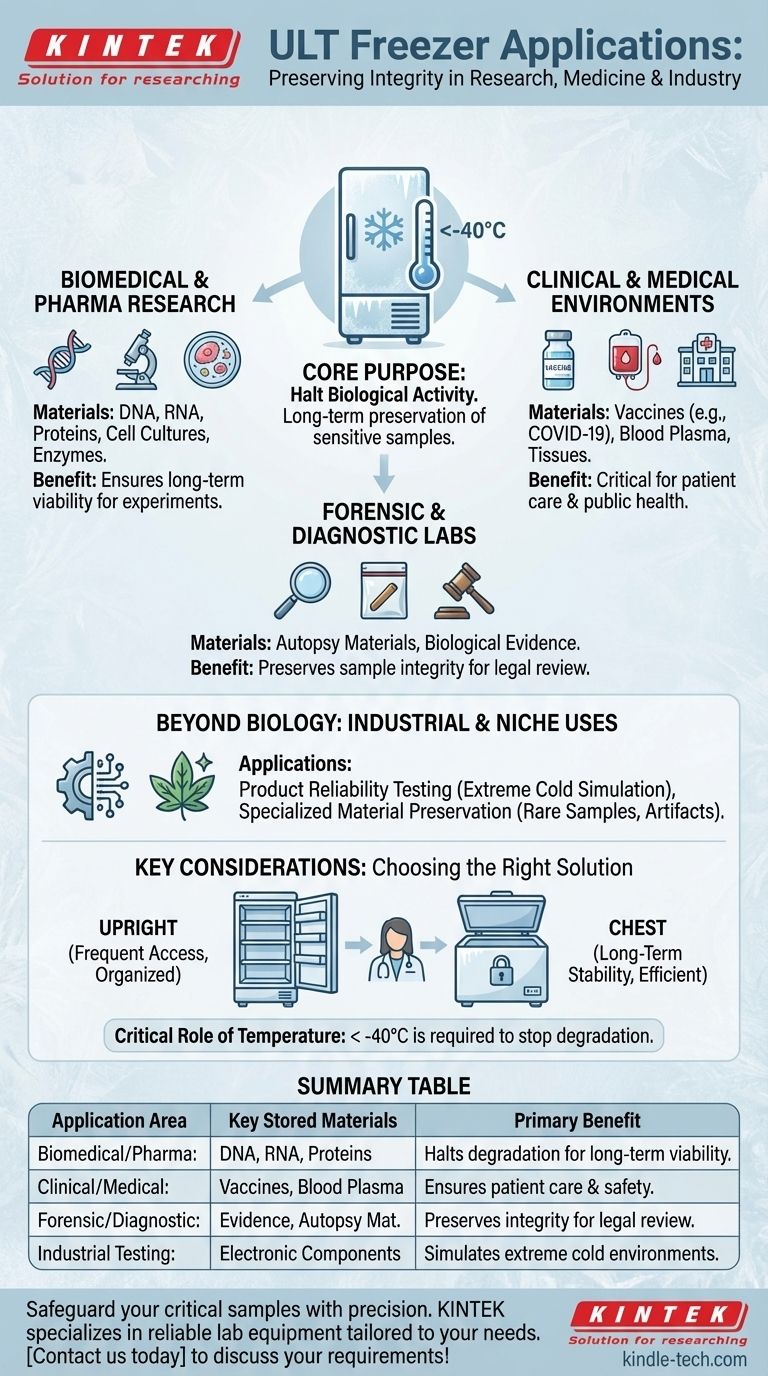 ما هي التطبيقات الشائعة للمجمدات فائقة البرودة؟ احفظ عيناتك الأكثر قيمة دليل مرئي
