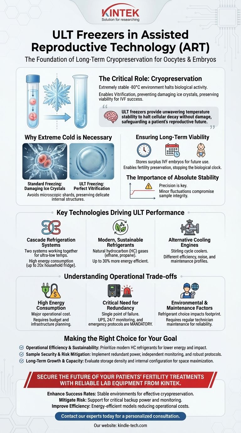 Comment les congélateurs ULT sont-ils utilisés dans la technologie de procréation assistée (PMA) ? Essentiels pour la cryoconservation des ovules et des embryons Guide Visuel