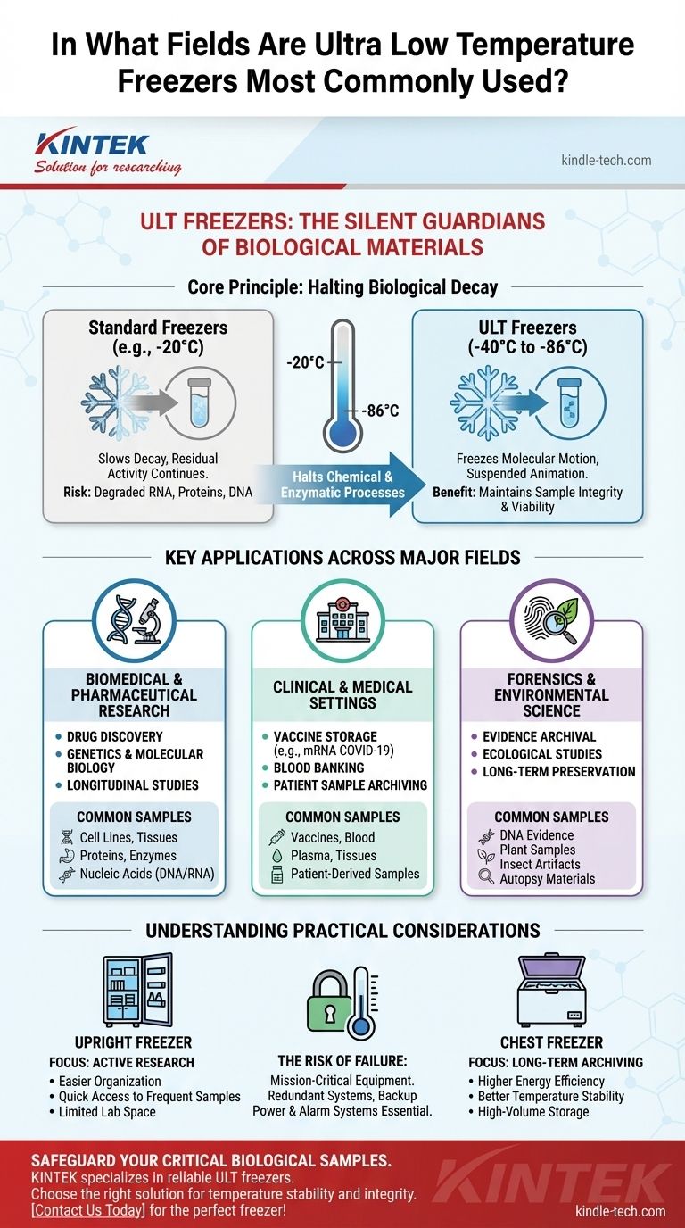 In welchen Bereichen werden Ultratiefkühlschränke am häufigsten eingesetzt? Unerlässlich für biomedizinische, klinische und Forschungslabore Visuelle Anleitung