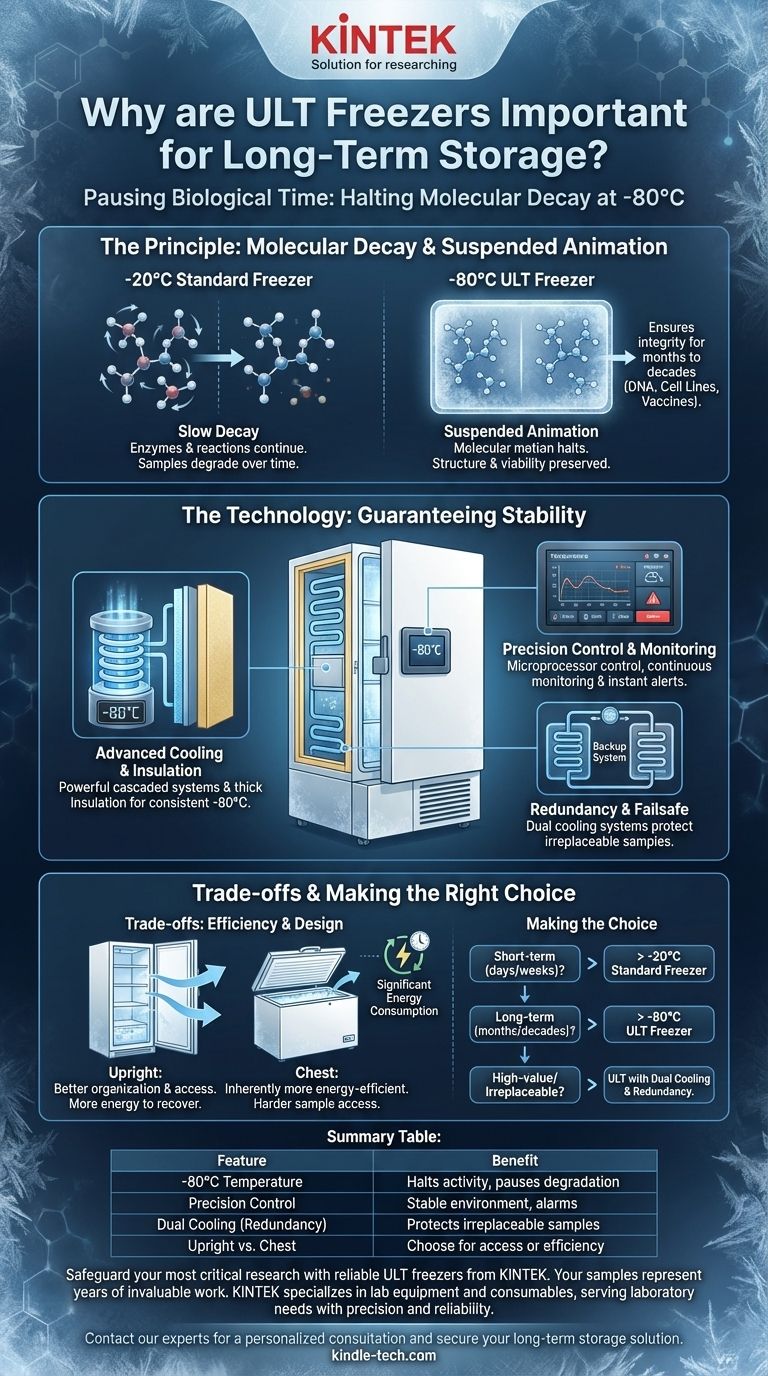 超低温（ULT）冰箱对长期储存为何如此重要？ 确保样本完整性数十年 图解指南