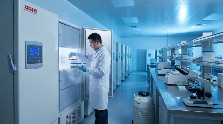 초저온 냉동고(ULT freezer)는 동결 보존에 어떻게 관여하나요? 장기 샘플 보관의 필수적인 역할