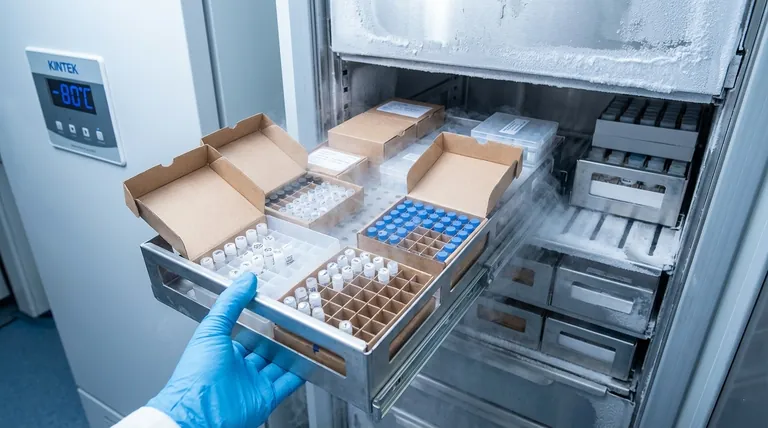 超低温(ULT)冰箱中通常如何储存生物样本?系统化组织的指南