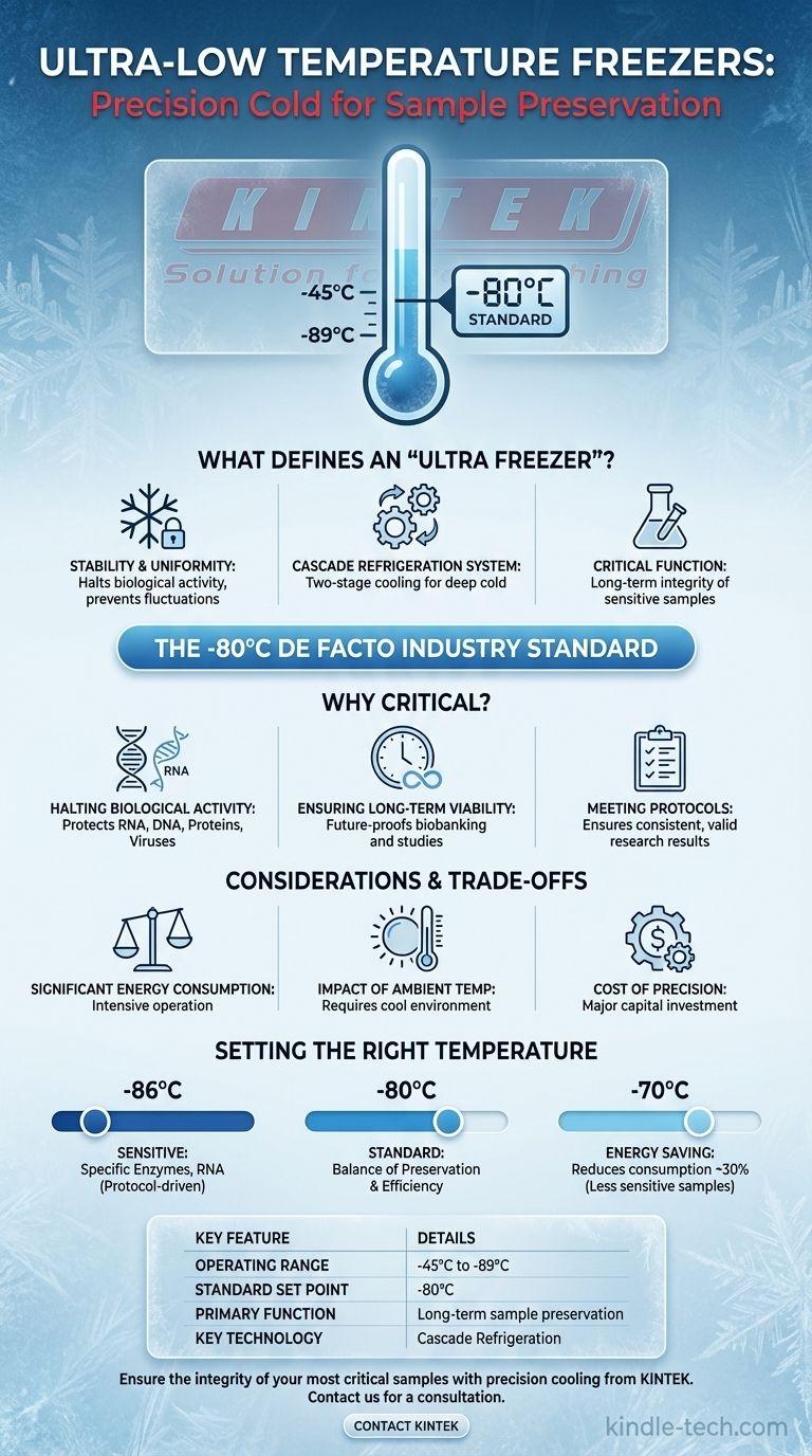 What temperature range can an Ultra Freezer operate at? Essential Guide to ULT Freezer Performance Visual Guide
