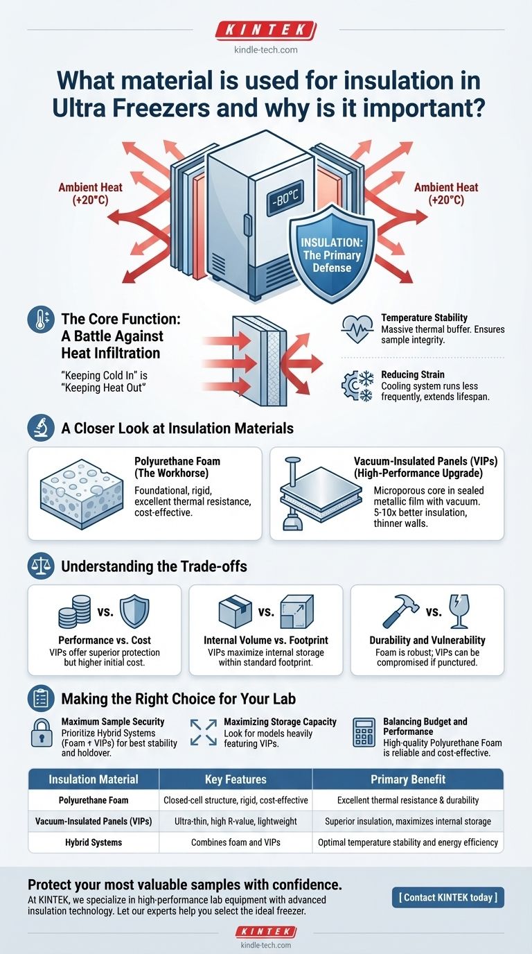 ما هي المادة المستخدمة للعزل في المجمدات فائقة البرودة ولماذا هي مهمة؟ مفتاح الاستقرار والكفاءة عند -80 درجة مئوية دليل مرئي