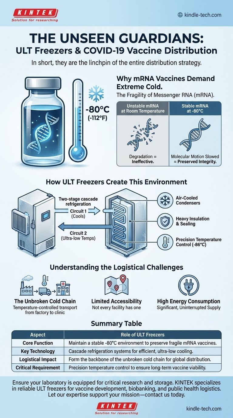 Quel rôle les congélateurs à ultra-basse température jouent-ils dans la distribution du vaccin COVID-19 ? Préserver la puissance des vaccins à ARNm Guide Visuel