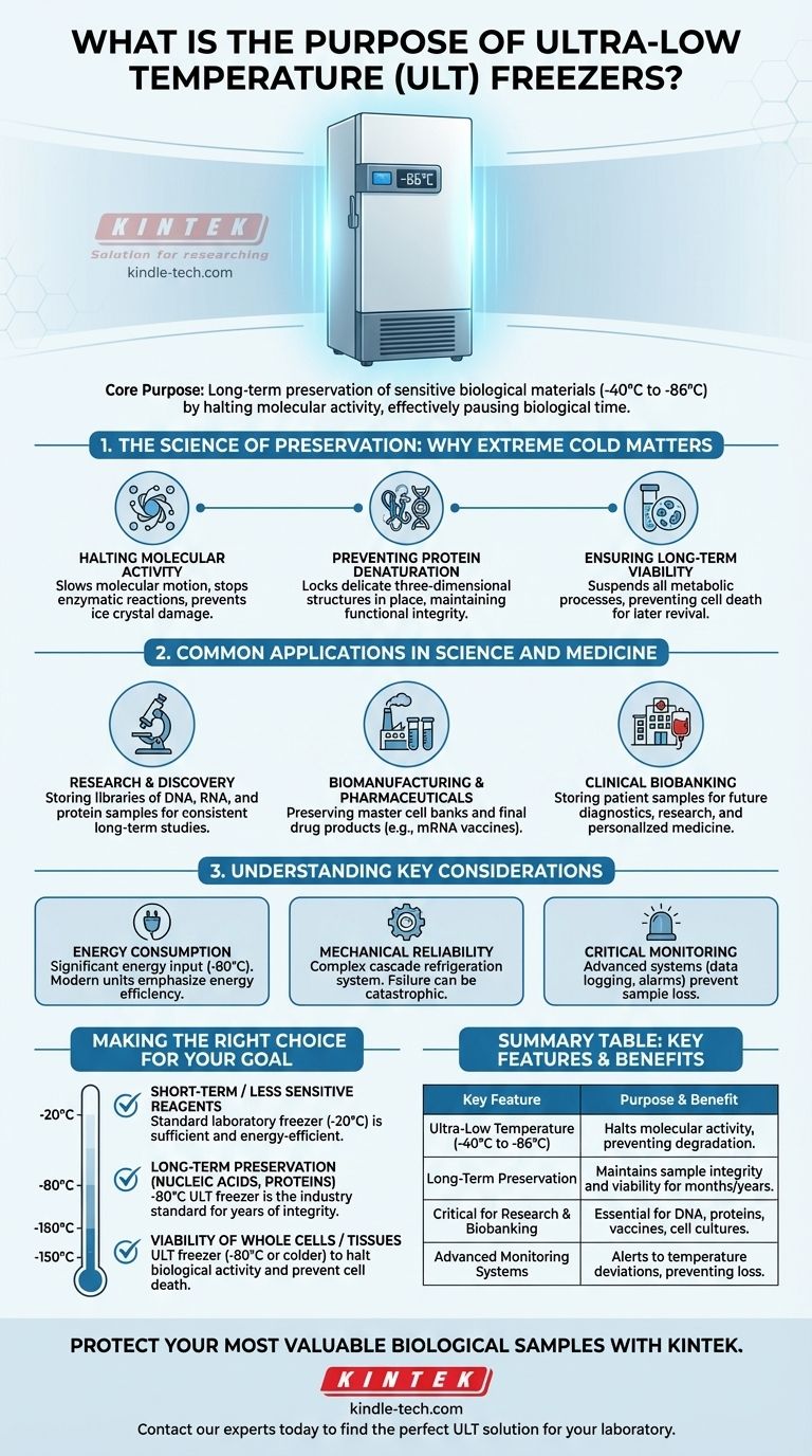 Was ist der Zweck von Ultratiefkühlgeräten (ULT-Gefrierschränken)? Konservierung kritischer biologischer Proben Visuelle Anleitung
