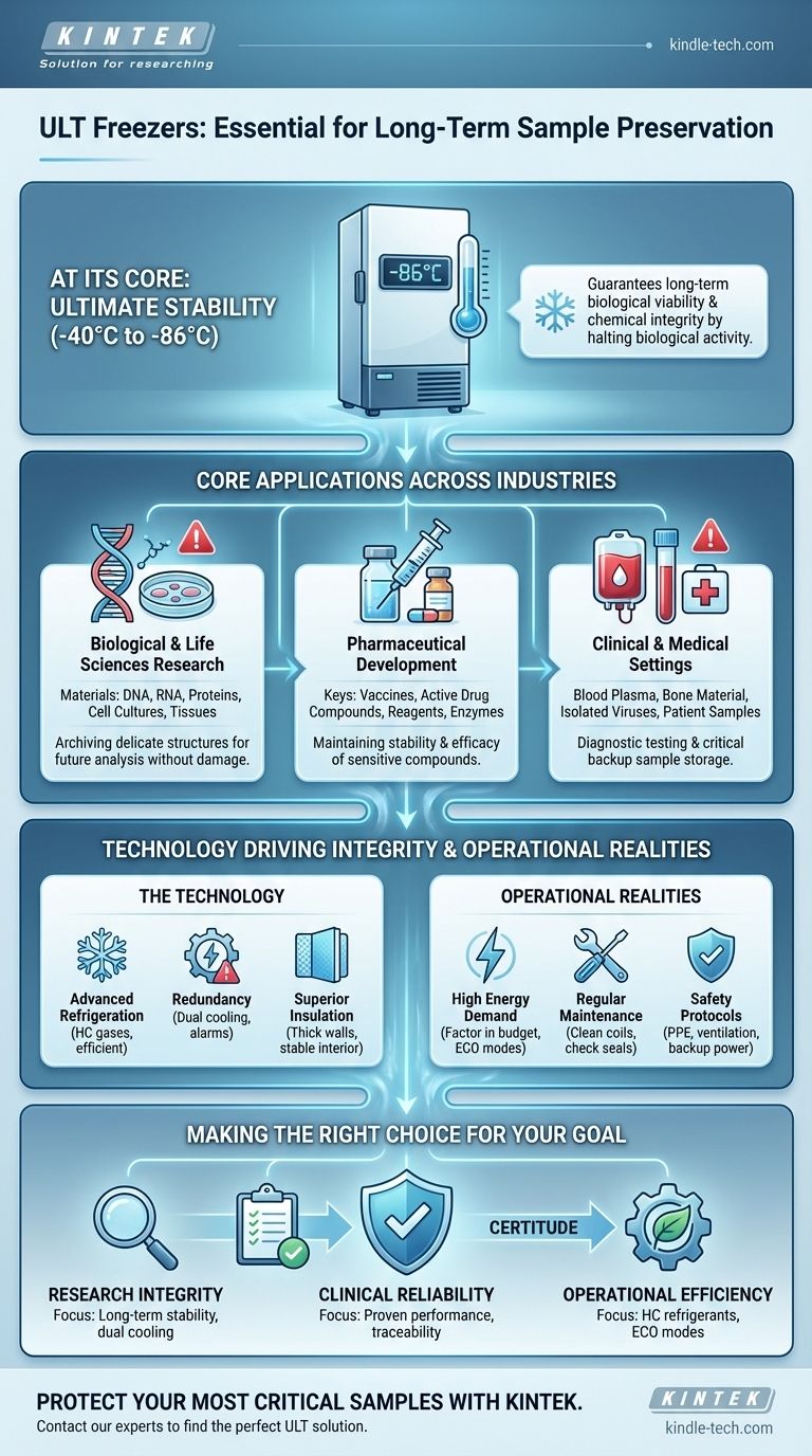 Quelles sont les utilisations courantes des congélateurs ULT ? Guide essentiel pour la conservation des échantillons de laboratoire Guide Visuel