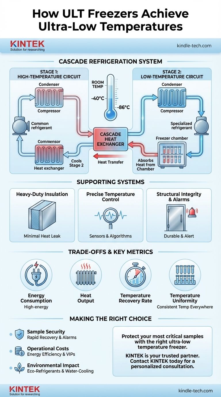 Comment les congélateurs ULT atteignent-ils des températures ultra-basses ? À l'intérieur du système en cascade à deux étages Guide Visuel