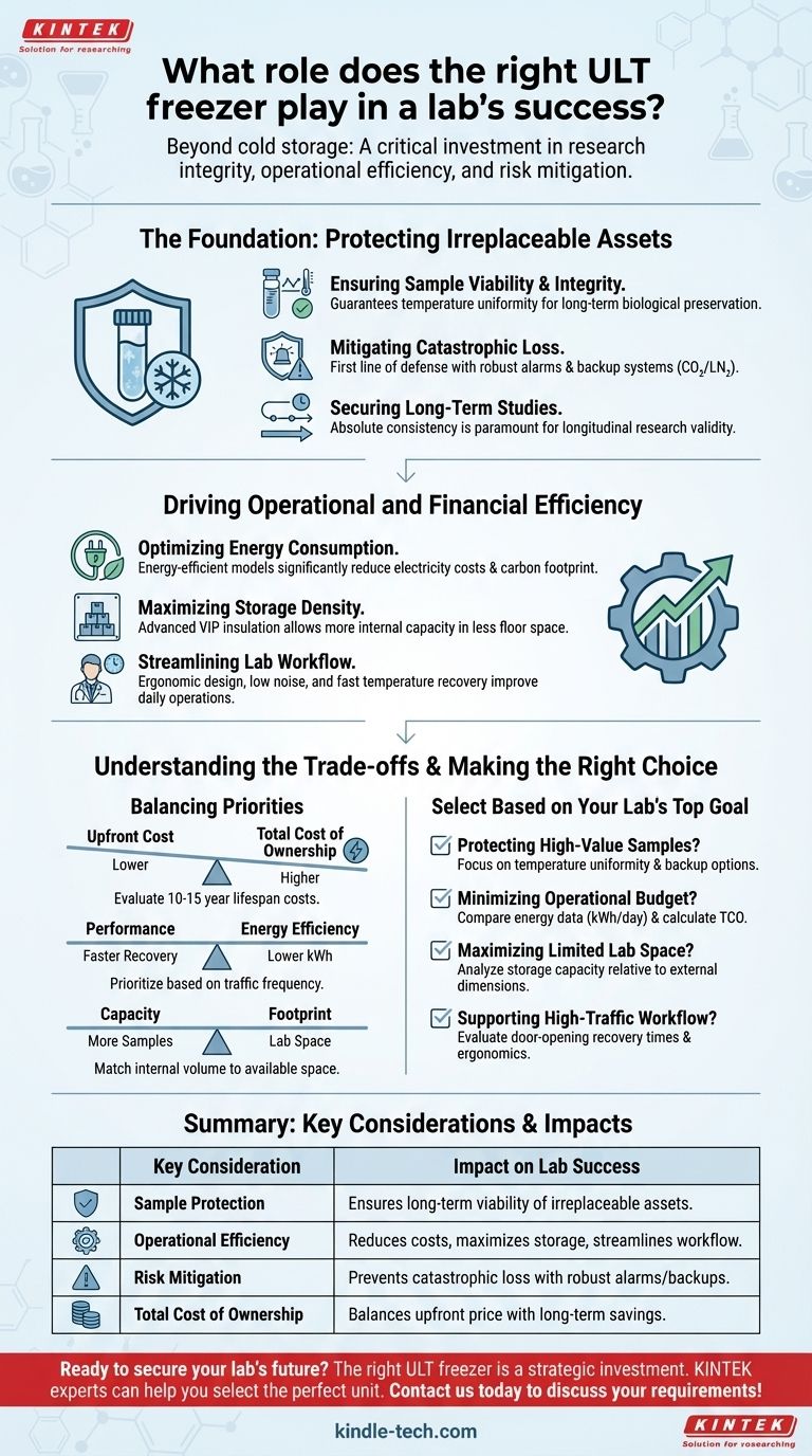 ما هو الدور الذي يلعبه فريزر ULT المناسب في نجاح المختبر؟ تأمين أهم عيناتك دليل مرئي