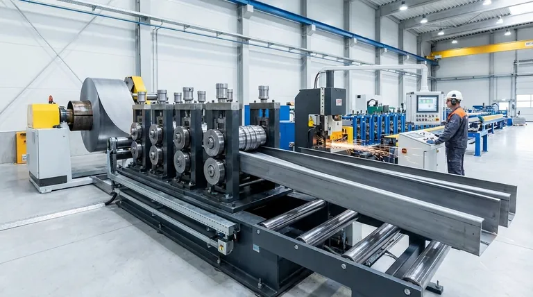 A cosa serve la profilatura a rulli? Ottenere la produzione di massa di profili metallici precisi