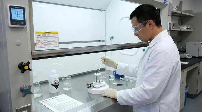 Quali misure di sicurezza dovrebbero essere adottate quando si utilizzano elettroliti corrosivi? Protezione Essenziale per il Tuo Laboratorio