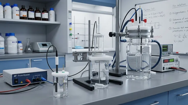 삼전극 전해 셀의 일반적인 부피는 얼마입니까? 실험에 적합한 크기를 선택하세요